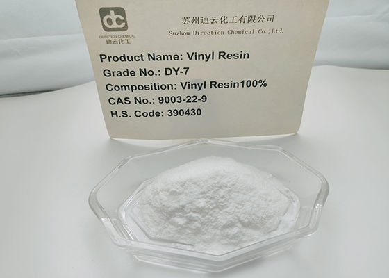Значение K 41-45 Винилхлоридная полимерная смола DY-7, эквивалентная H15/42TF, используемая в струйных чернилах Чернила для шелкотрафаретной печати ПВХ